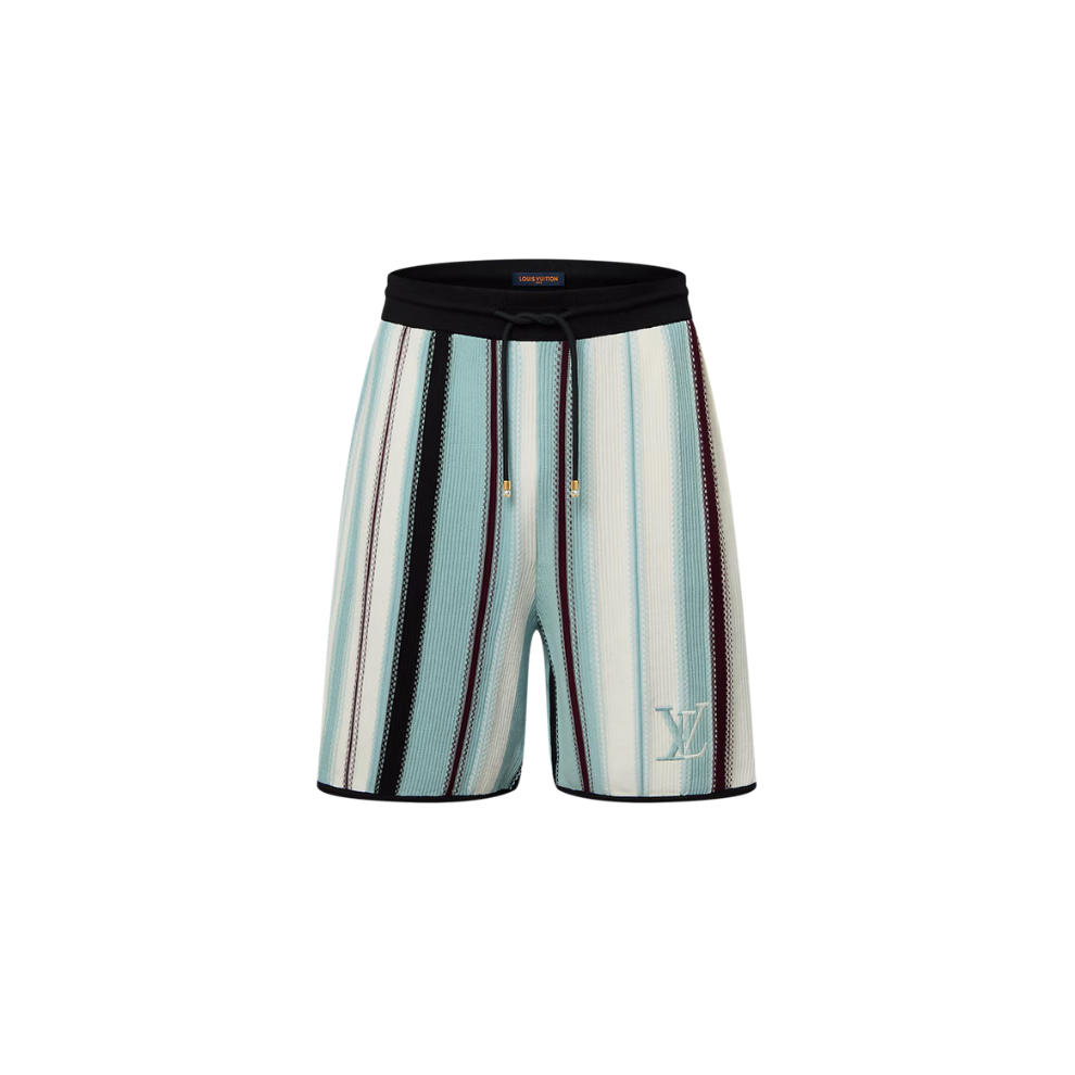 Louis Vuitton Striped Crochet Shorts