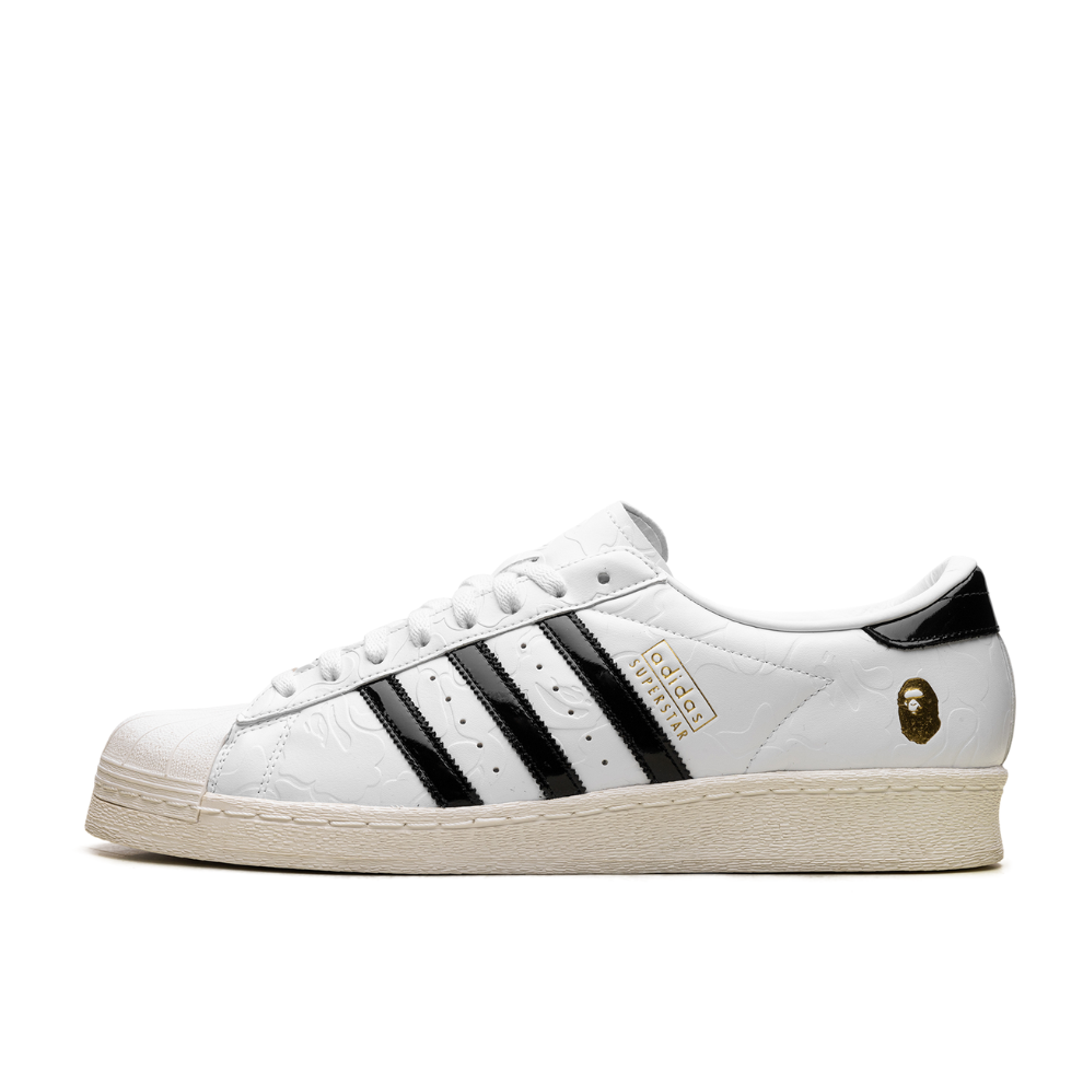 Adidas Superstar Vintage "A Bathing Ape - White Black"