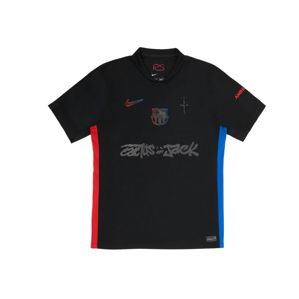 FC BARCELONA 2024/25 MATCH AWAY X CACTUS JACK JERSEY