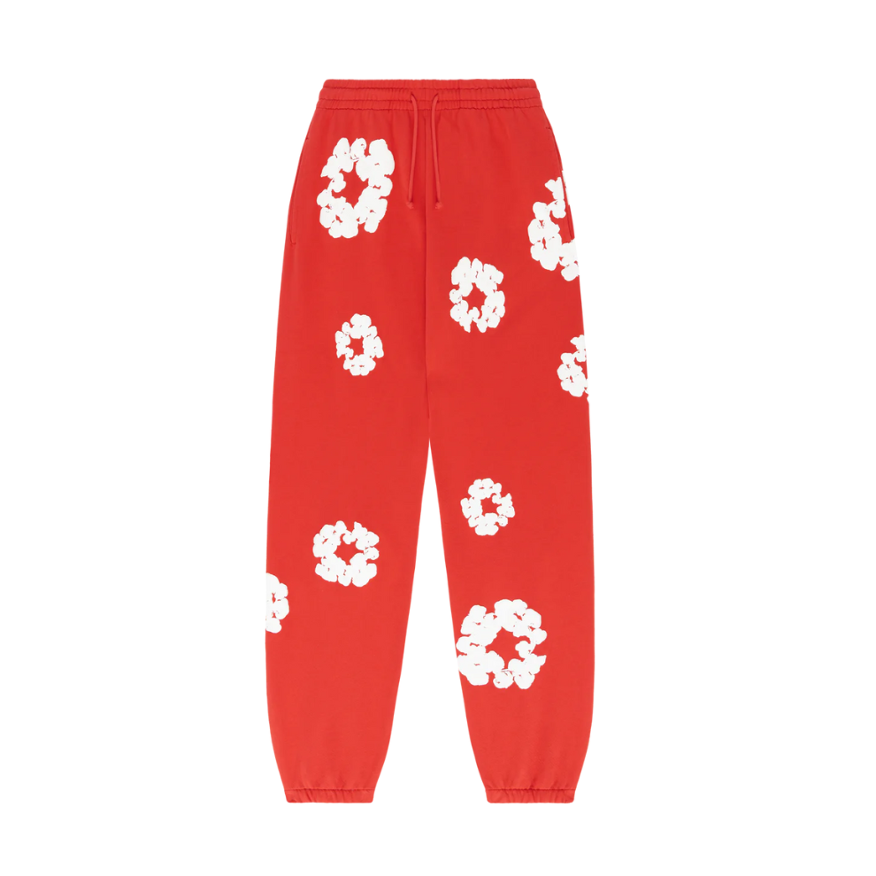 Denim Tears (The Cotton Wreath) Sweatpants Red