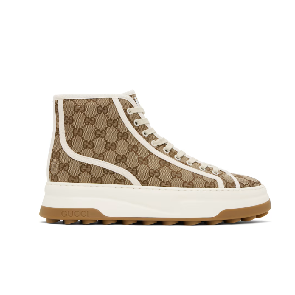 GUCCI Beige GG Sneakers