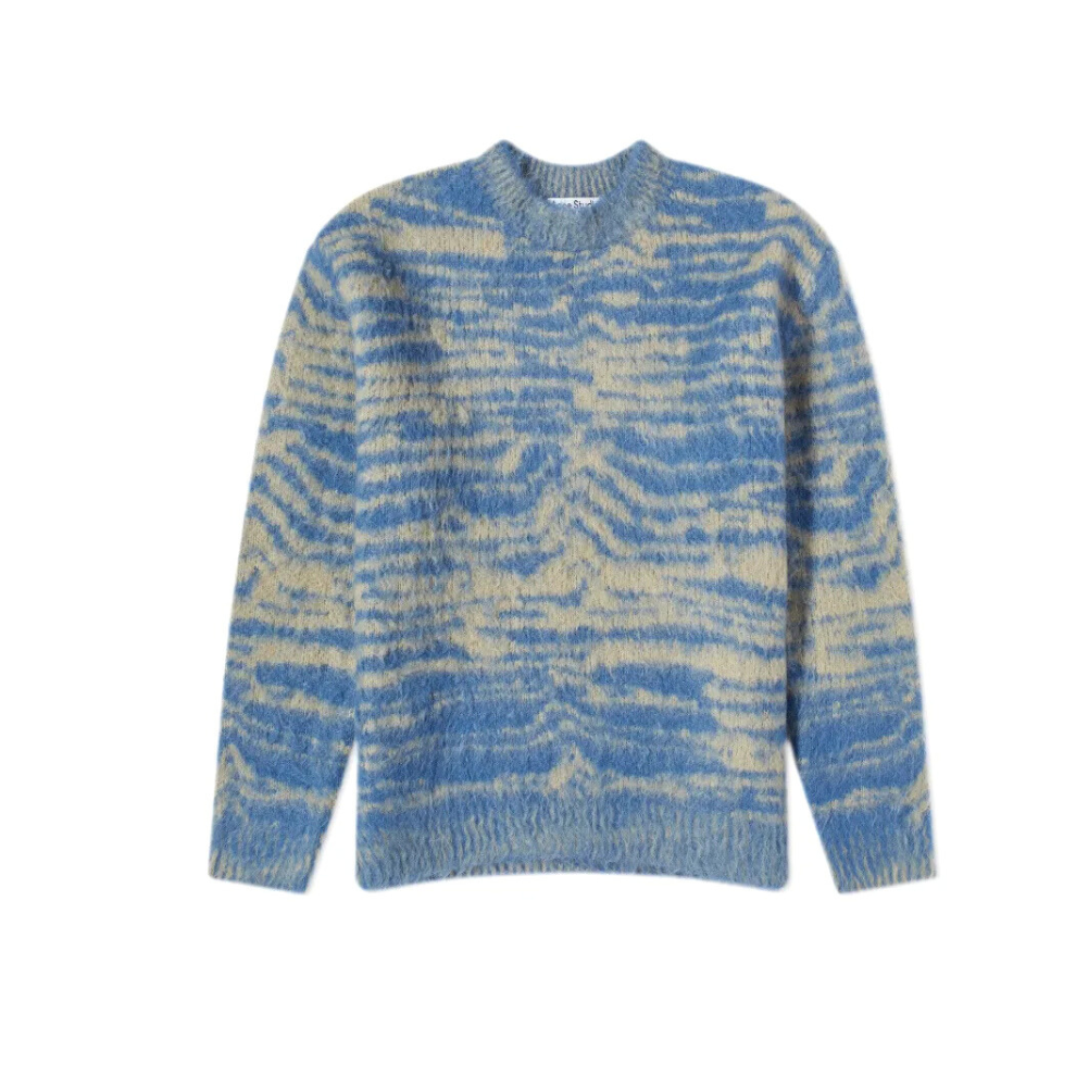 Acne Studios Kolmo Animal Brushed Crew Knit