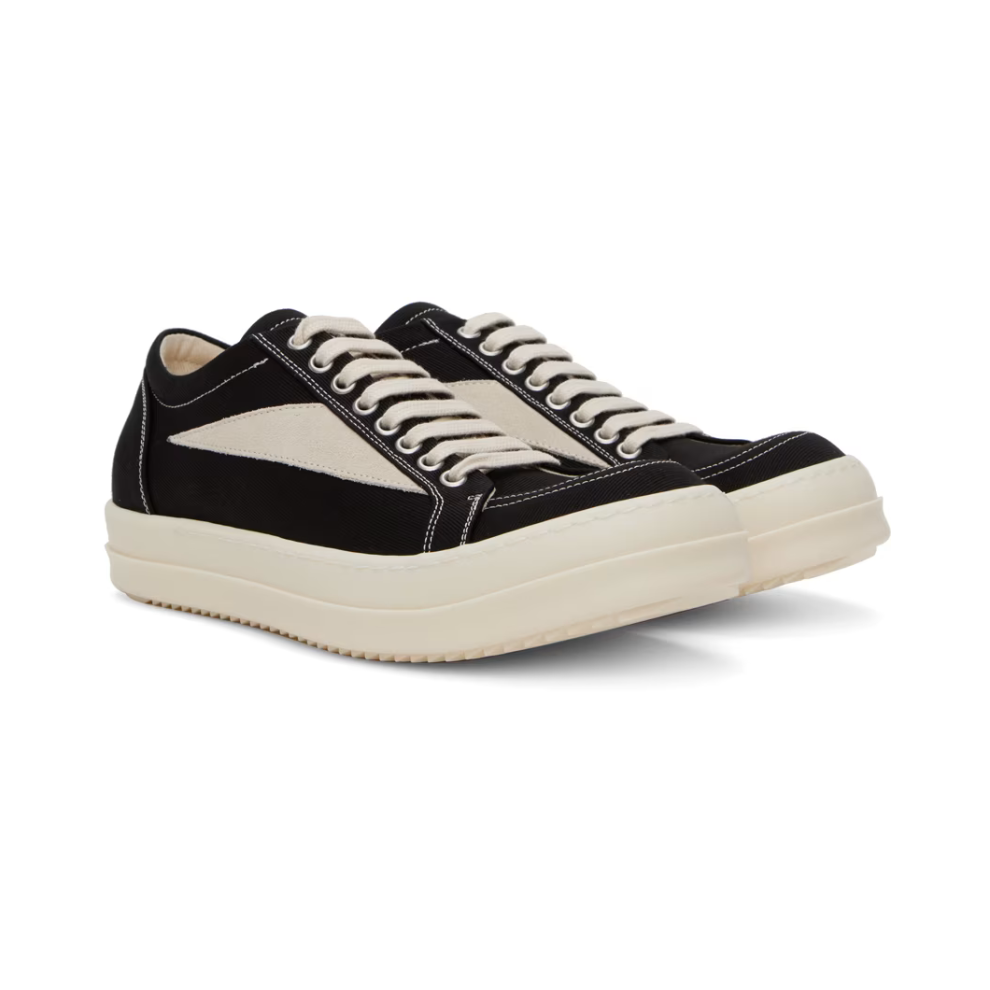 RICK OWENS DRKSHDW Black Vintage Sneaks Sneakers