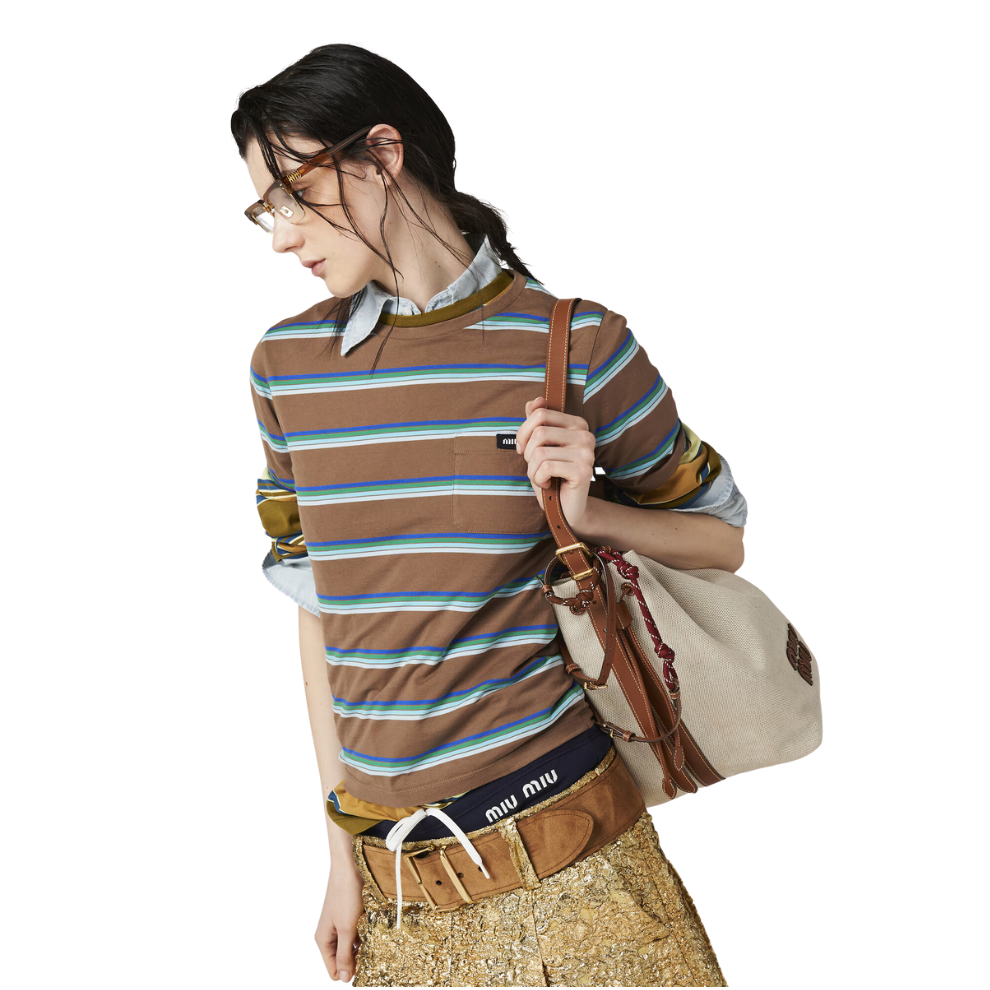 MIU MIU Jersey T-shirt
