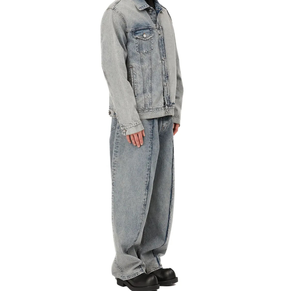 MM6 Maison Margiela contrasting denim jacket