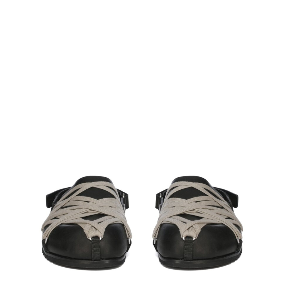 RICK OWENS SS25 HOLLYWOOD MEGALACED MULE