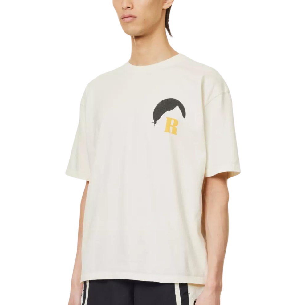 RHUDE Moonlight graphic-print relaxed-fit cotton-jersey T-shirt
