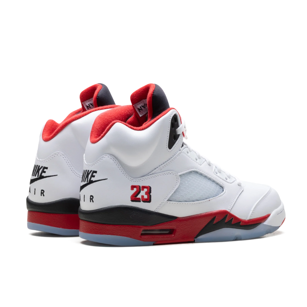 Air Jordan 5 "Fire Red - Black Tongue (2025)"