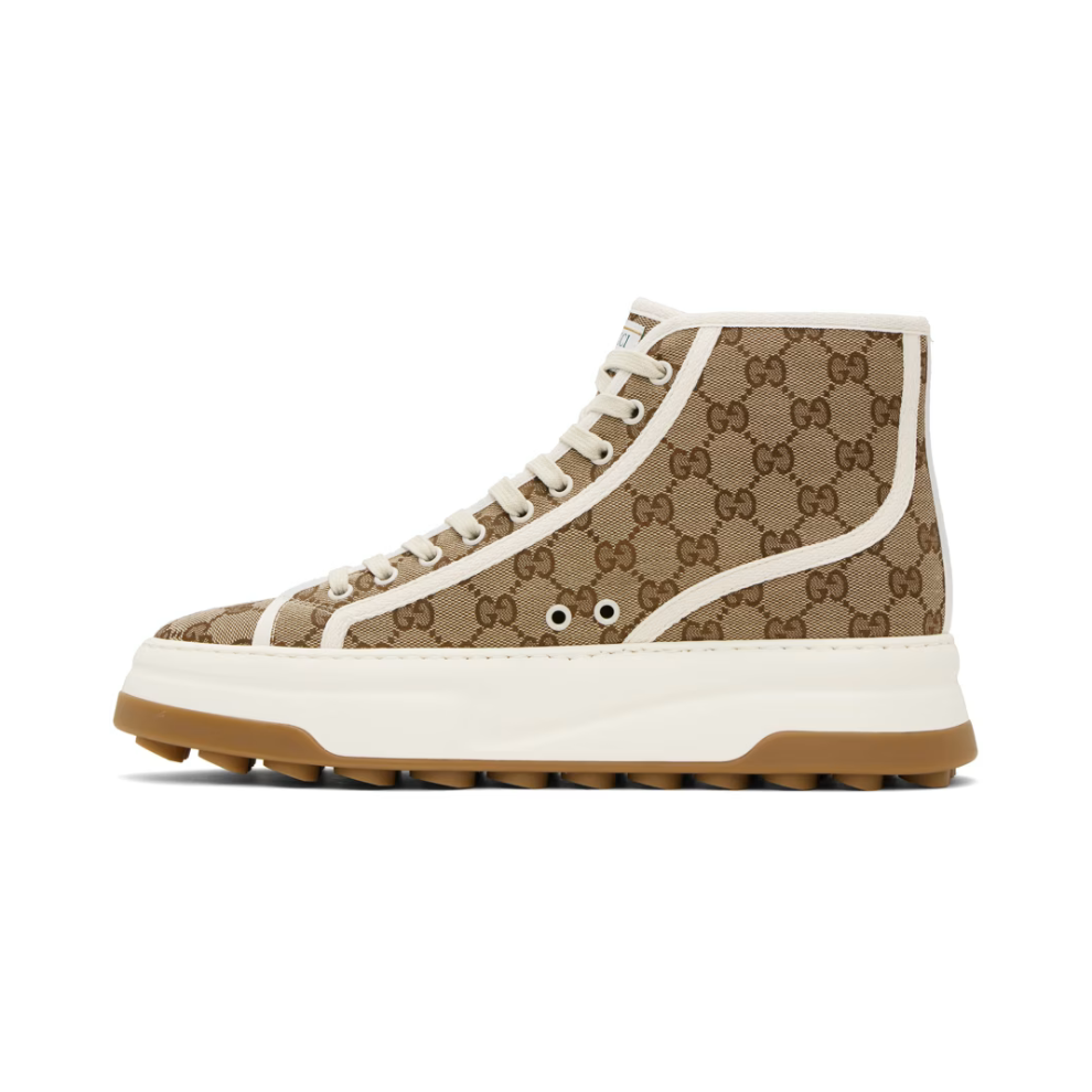 GUCCI Beige GG Sneakers
