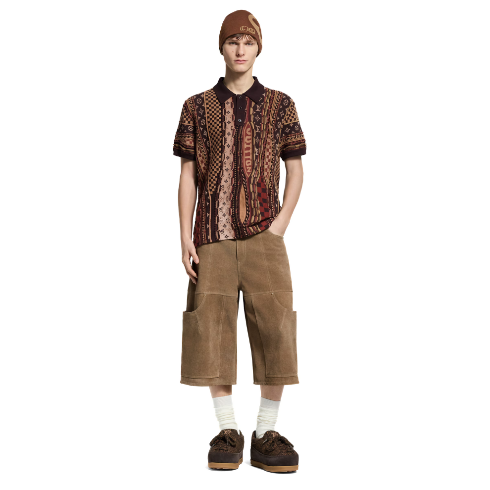 LOUIS VUITTON Short-Sleeved Polo Shirt