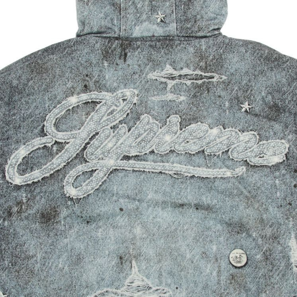 Supreme HJR Trompe L'oeil Hooded Work Jacket 'Blue'