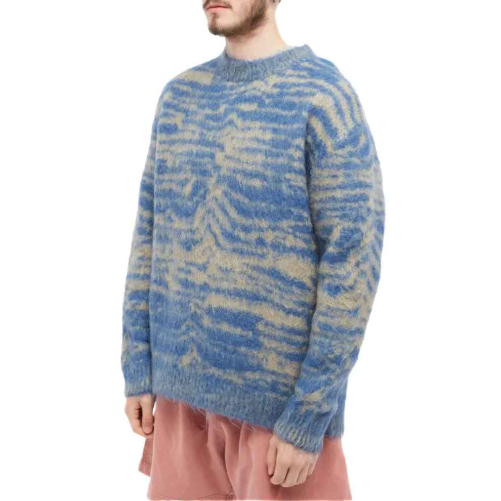 Acne Studios Kolmo Animal Brushed Crew Knit