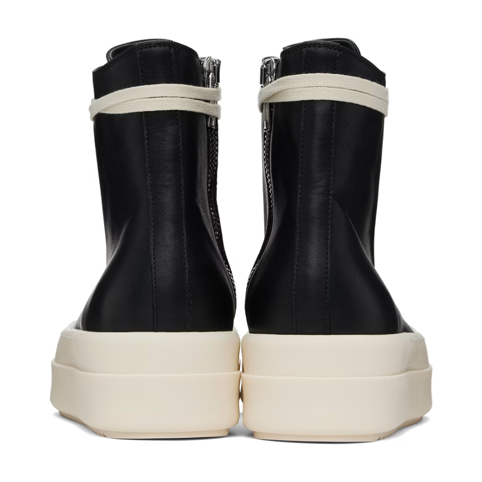RICK OWENS Black Mega Bumper Sneakers