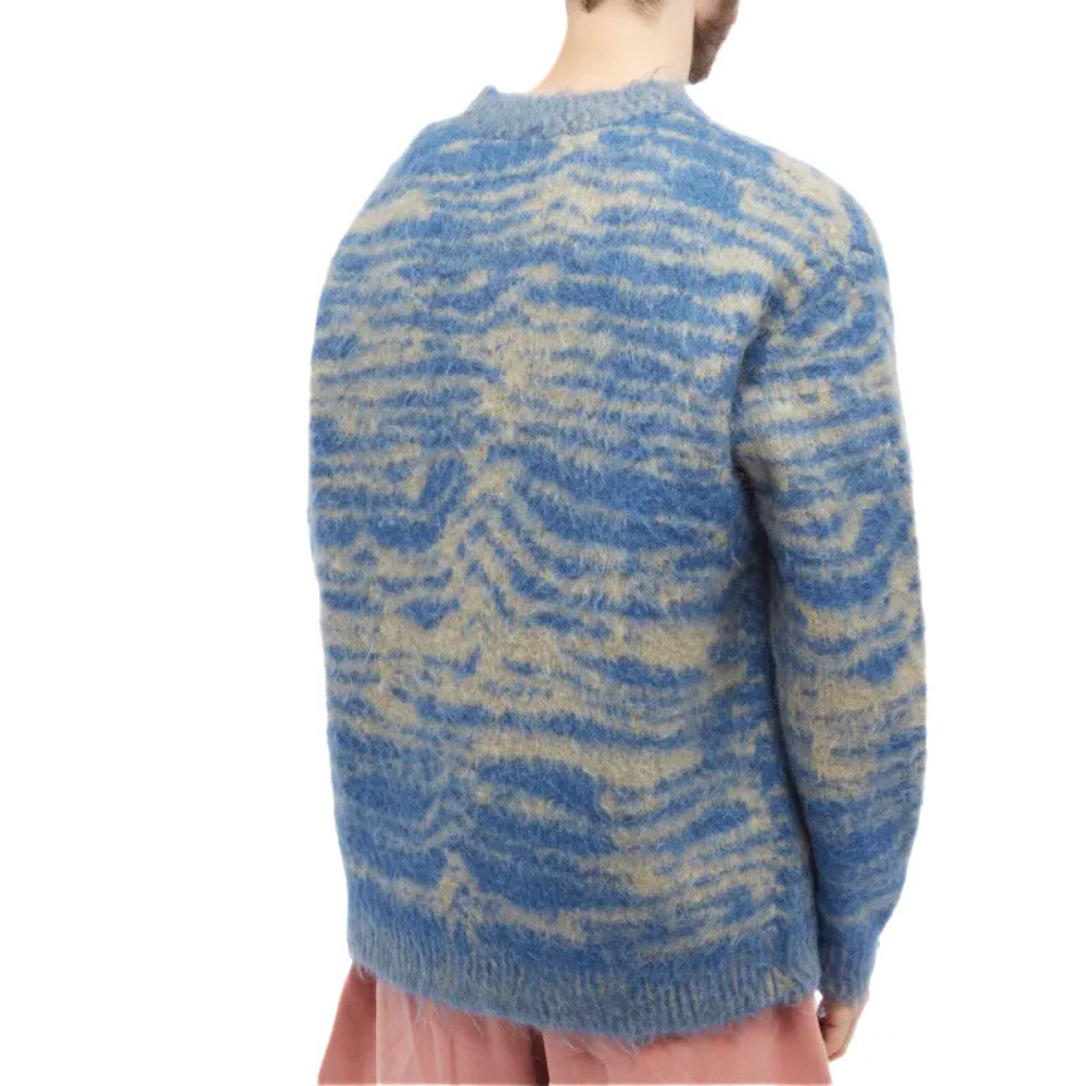 Acne Studios Kolmo Animal Brushed Crew Knit