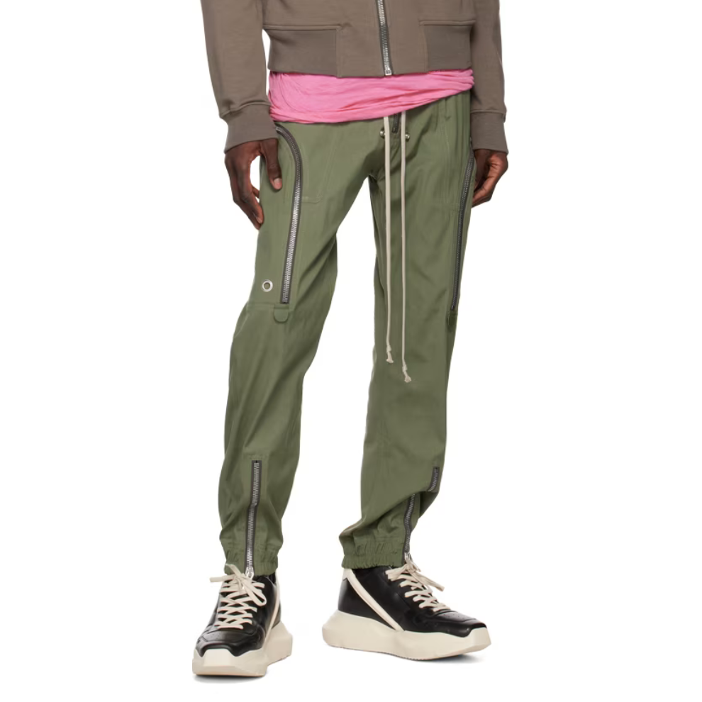 RICK OWENS Black Geth Sneakers