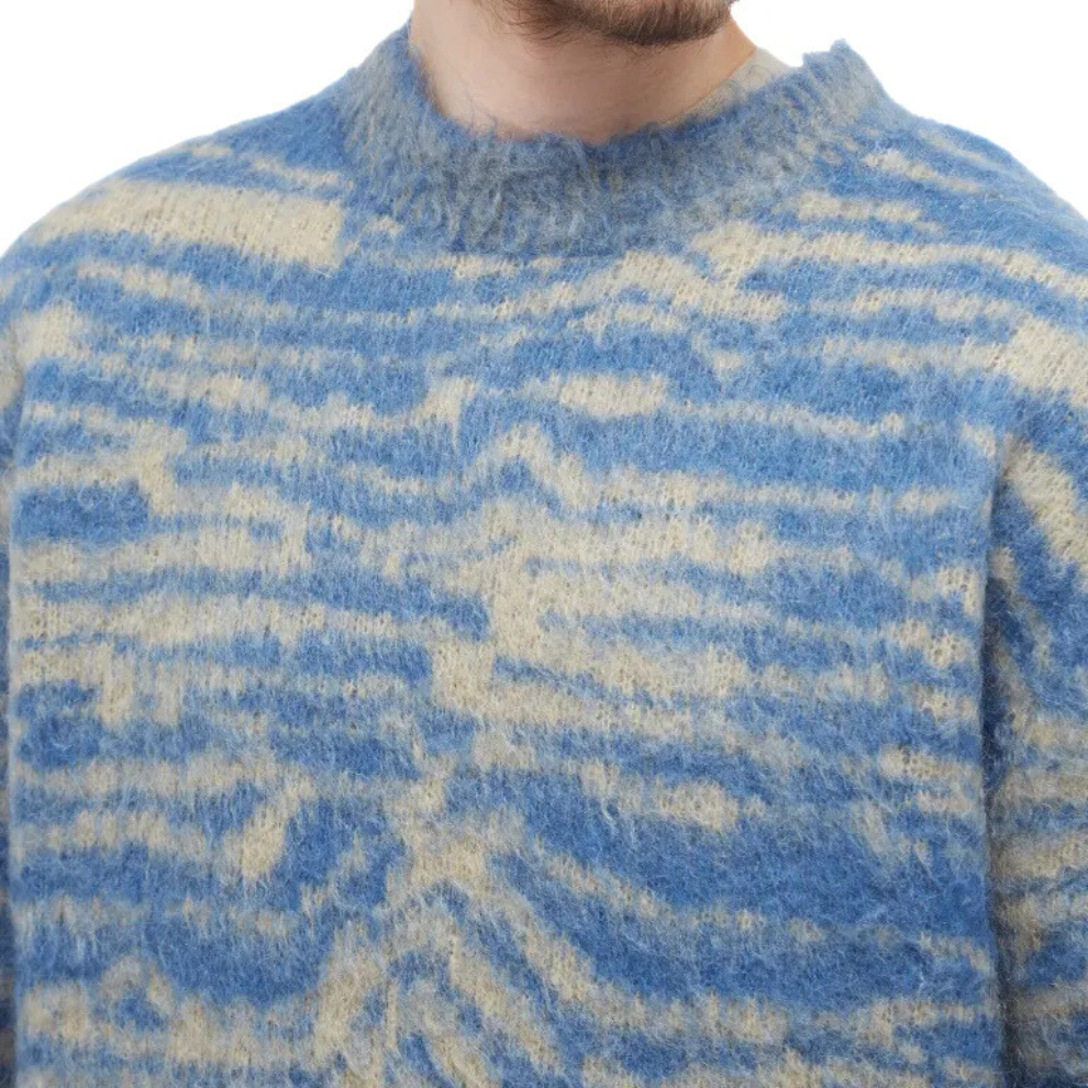 Acne Studios Kolmo Animal Brushed Crew Knit