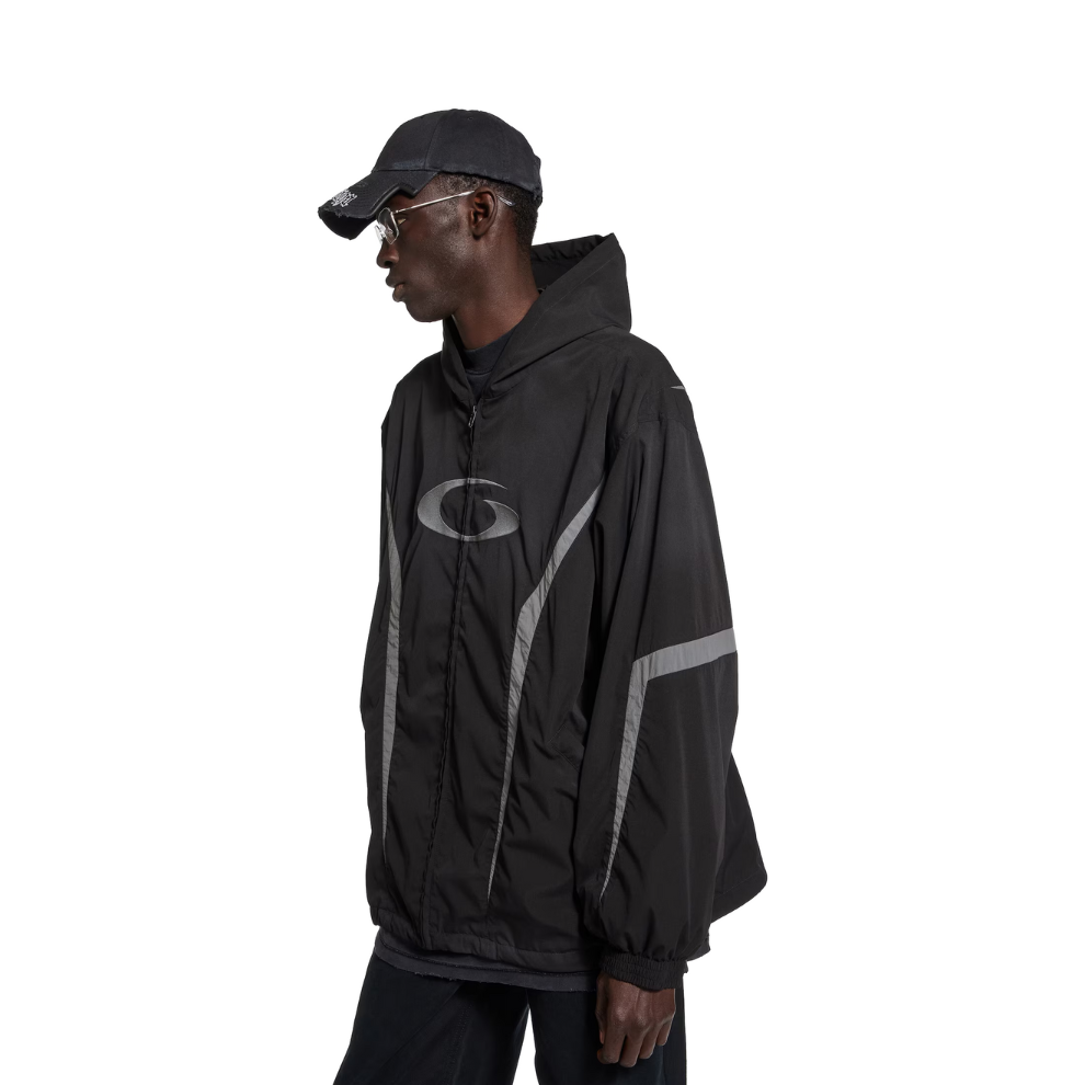 BALENCIAGA Men's Loop Sports Icon Large Tracksuit Jacket