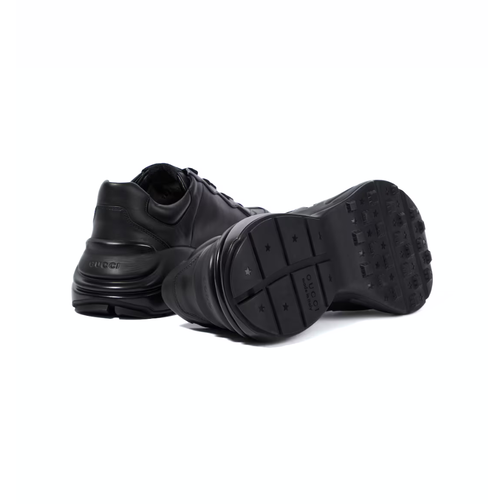 Gucci Rhyton leather sneakers