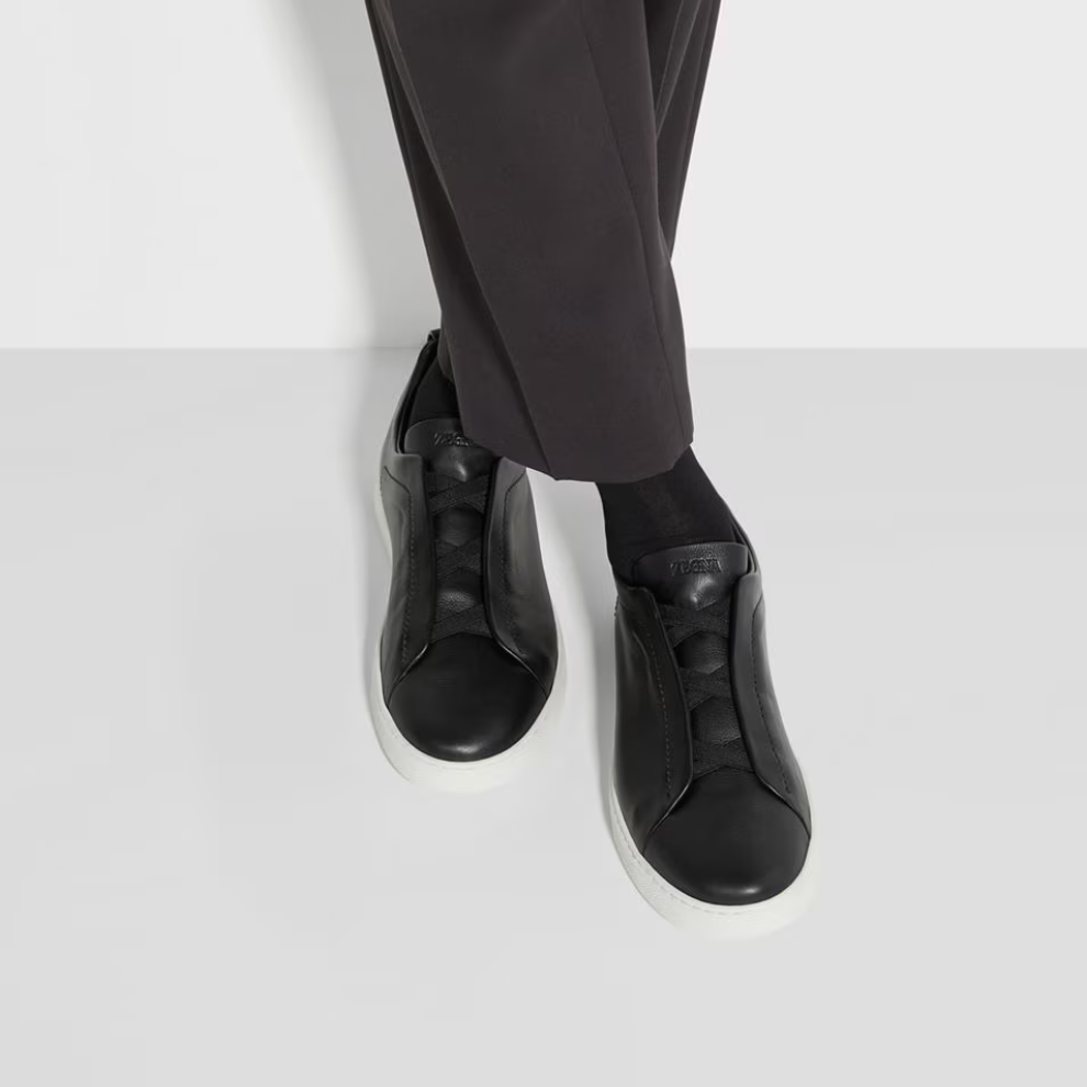 ZEGNA Black Triple Stitch™