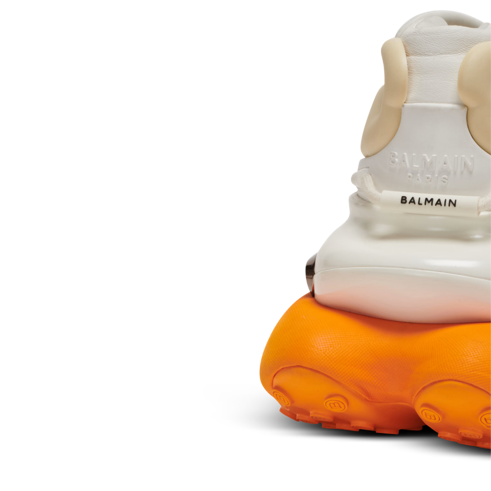BALMAIN Unicorn sneakers in neoprene and leather