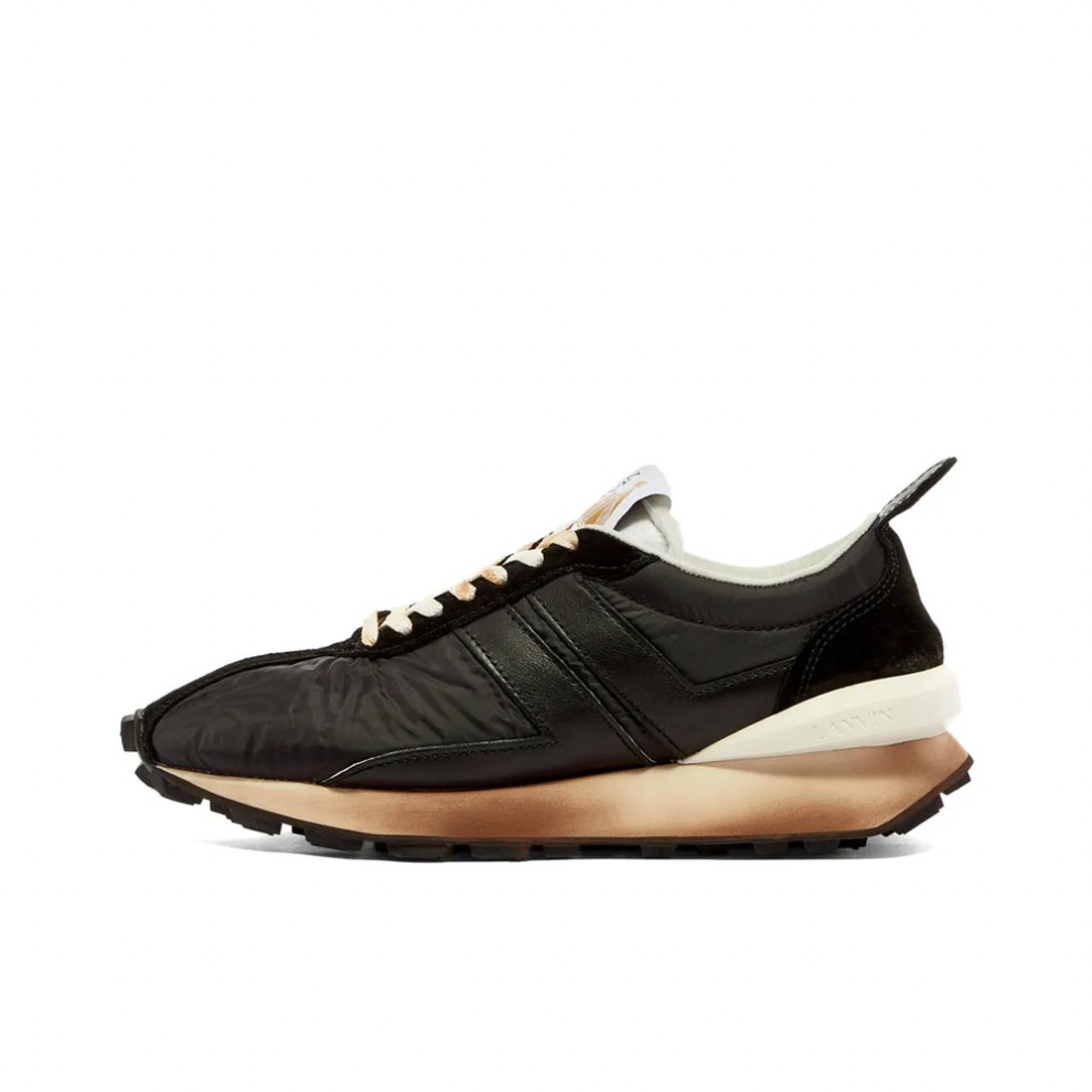 LANVIN VINTAGE RUNNING SNEAKER BLACK