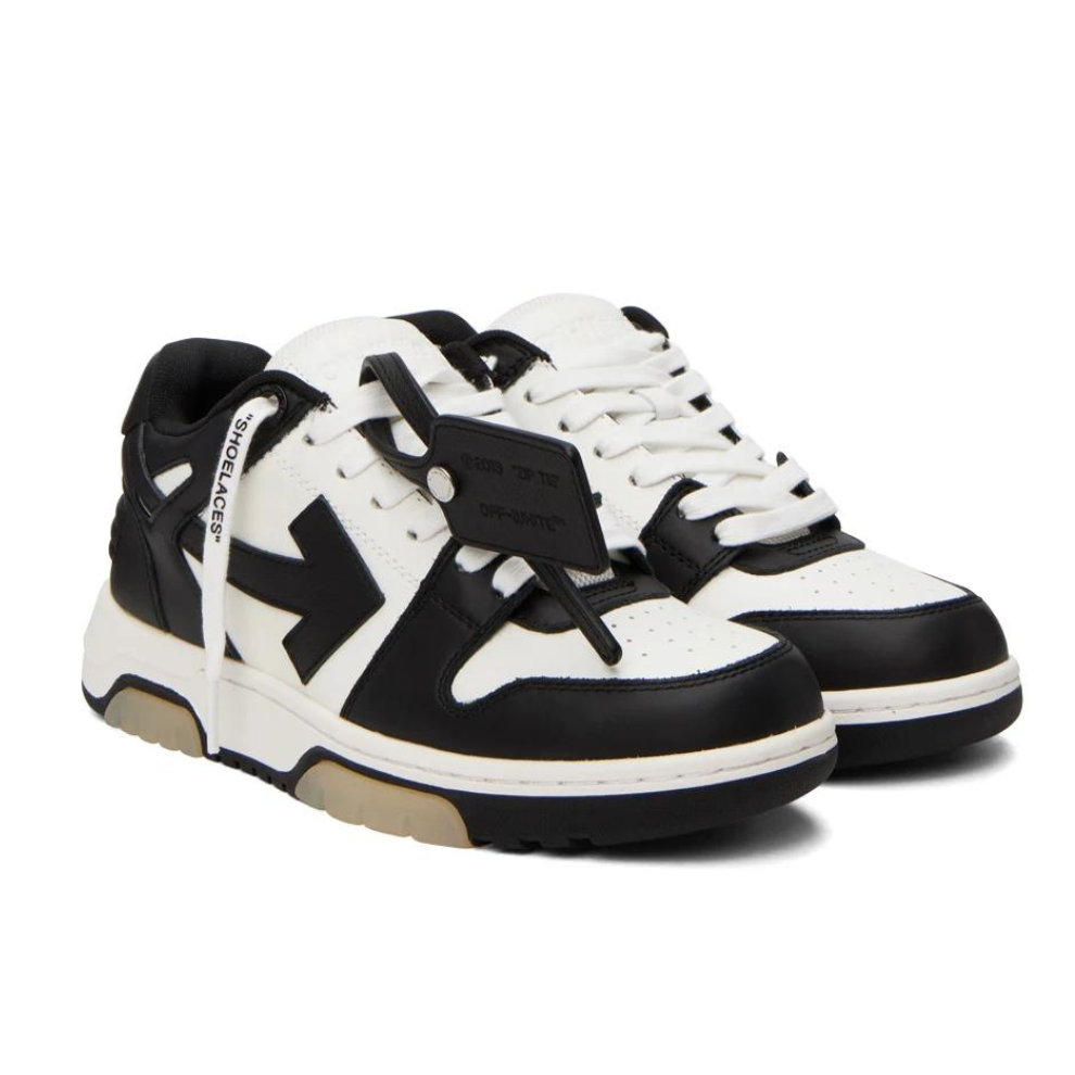 OFF-WHITE Black 'Out Of Office' Sneakers