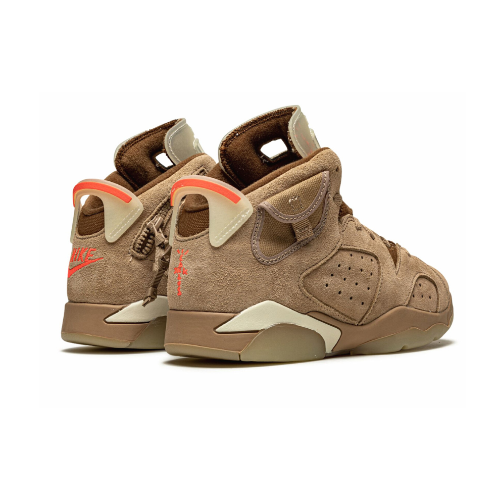 AIR JORDAN 6 RETRO PS "Travis Scott - British Khaki"