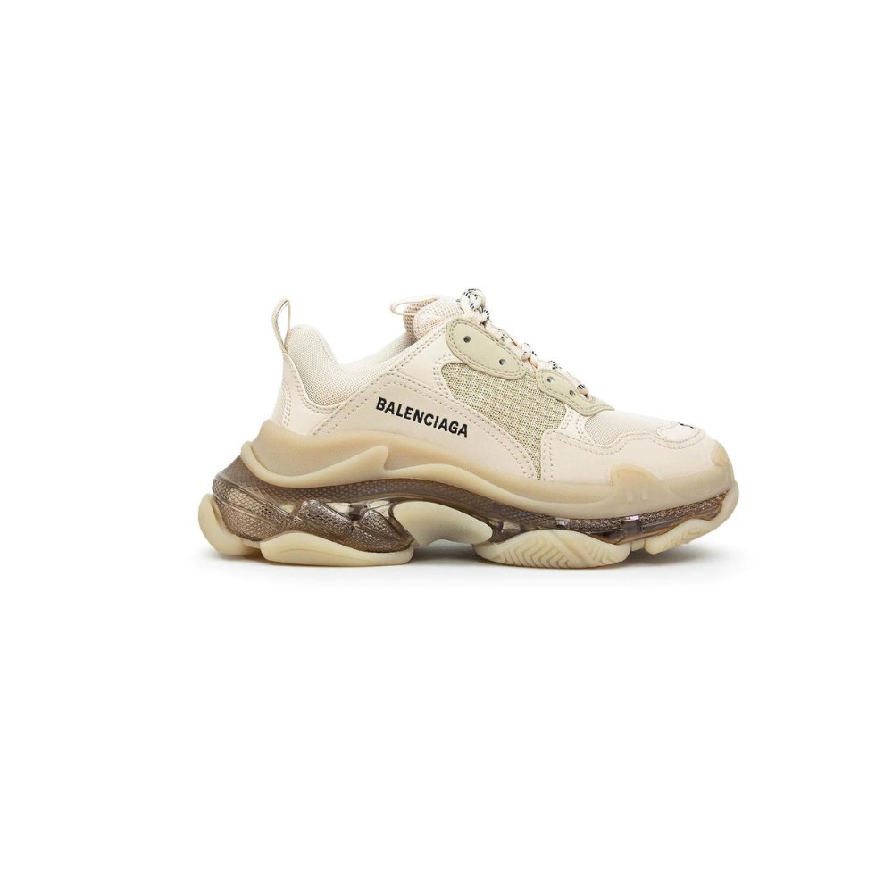 BALENCIAGA TRIPLE S NUDE TRANSPARENT SOLE