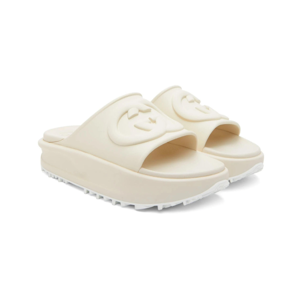 GUCCI Off-White Interlocking G Slides