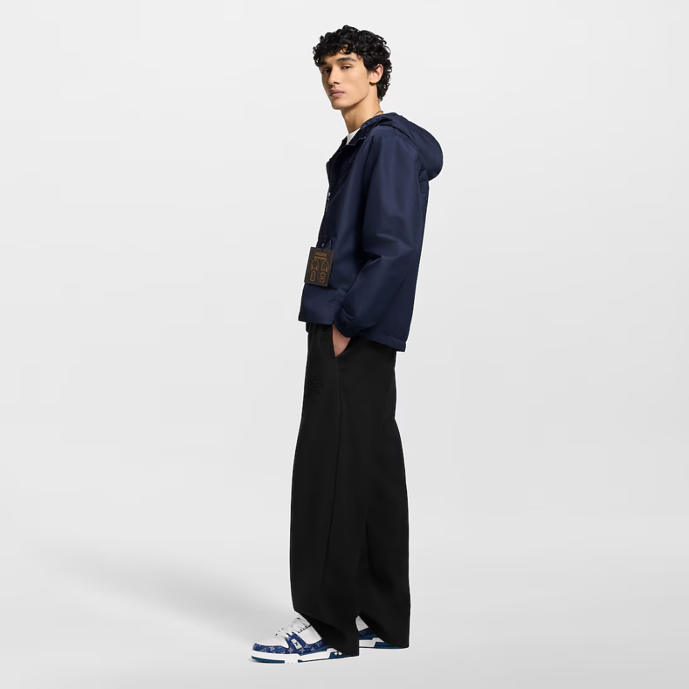 Balenciaga Men's Monday Shoe in Navy/white
