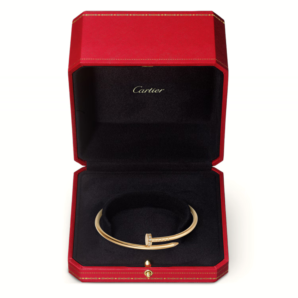 Cartier Juste un Clou bracelet, small model, diamonds