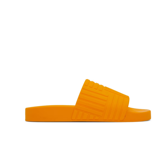 BOTTEGA VENETA Orange Slider Sandals
