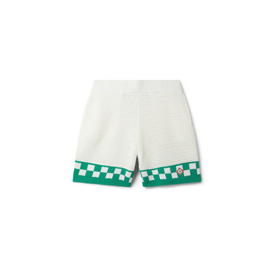 CASABLANCA Knitted Crochet Shorts