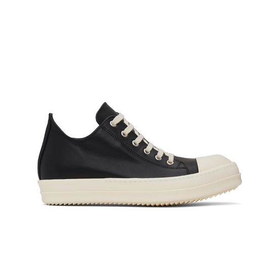 Rick Owens Black Hollywood Low Sneaks Sneakers