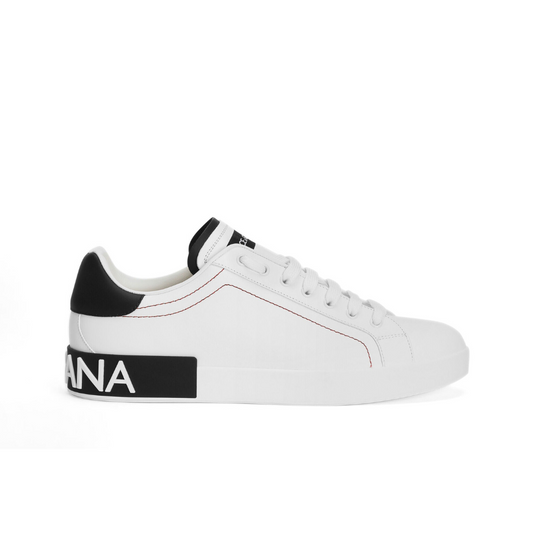 DOLCE & GABBANA Calfskin nappa Portofino sneakers