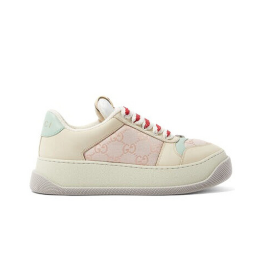 Gucci Screener Leather & Canvas Sneakers