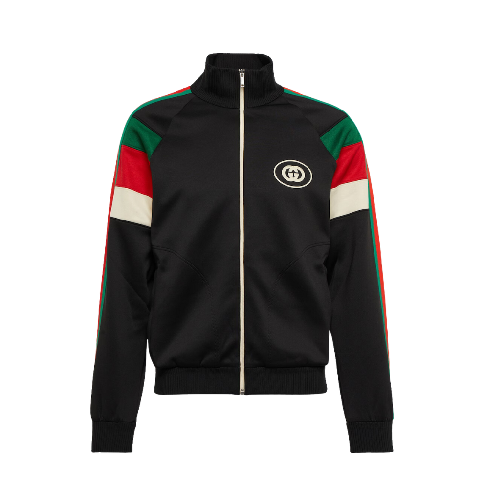 Gucci Zip-up neoprene jacket