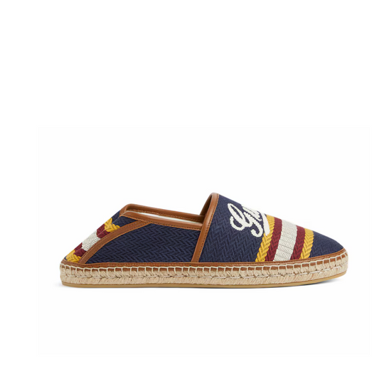 Gucci Men's espadrille with Gucci script