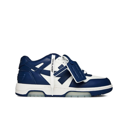 Off-White Out Of Office Navy Blue White Sneakers