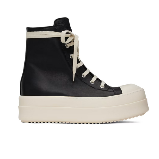 RICK OWENS Black Mega Bumper Sneakers