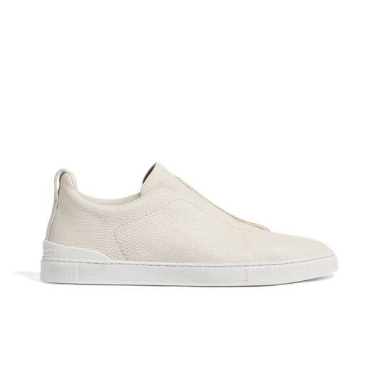 ZEGNA White Deerskin Triple Stitch™