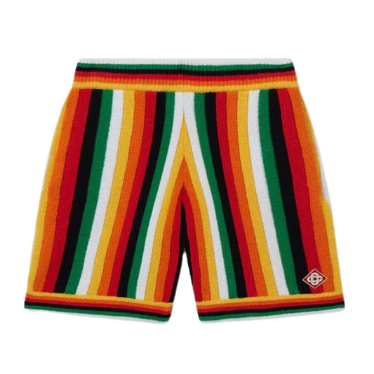 CASABLANCA Striped Towelling Shorts