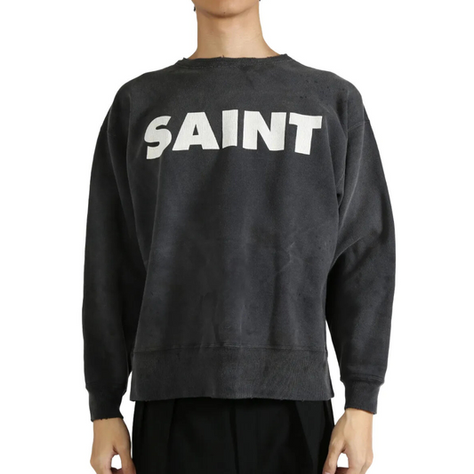 SAINT MXXXXXX logo-print sweatshirt
