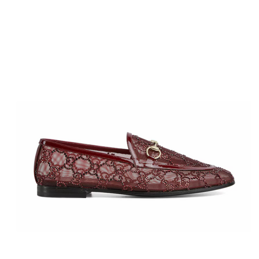 Gucci Women's GG crystal Gucci Jordaan loafer