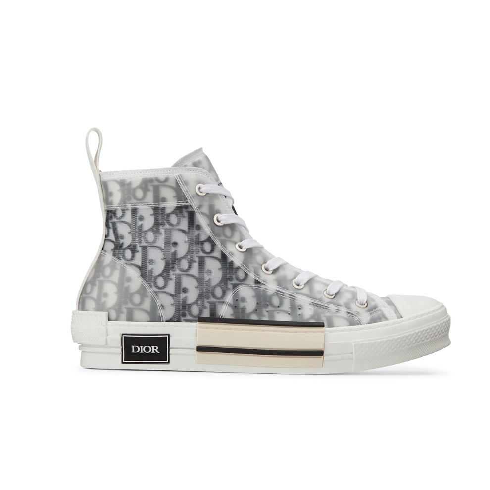 Dior B23 Dior Oblique High White Sneaker