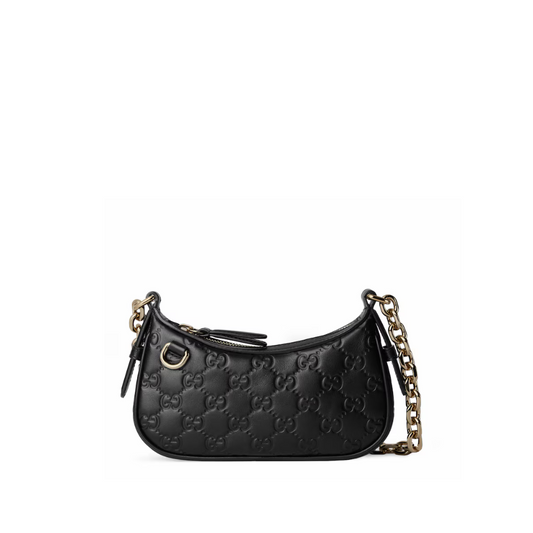 Gucci GG Emblem mini shoulder bag