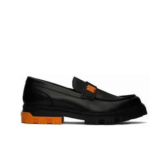 AMIRI Black Military Slip-On Loafers
