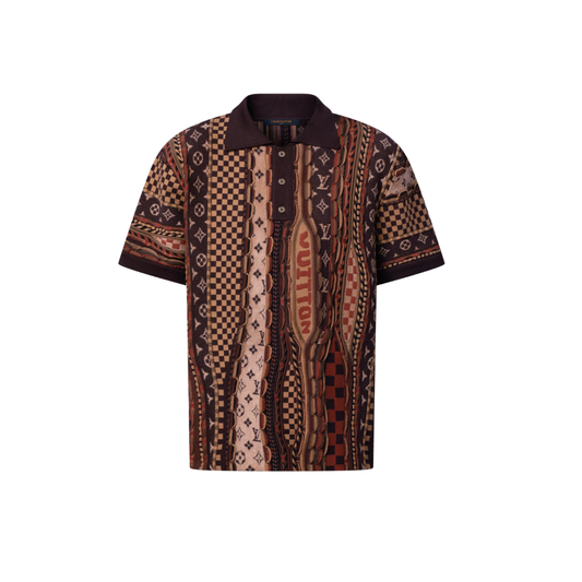 LOUIS VUITTON Short-Sleeved Polo Shirt