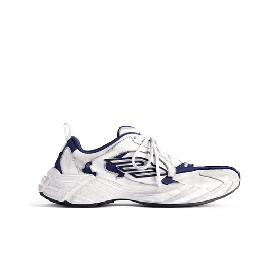 Balenciaga Men's Monday Shoe in Navy/white