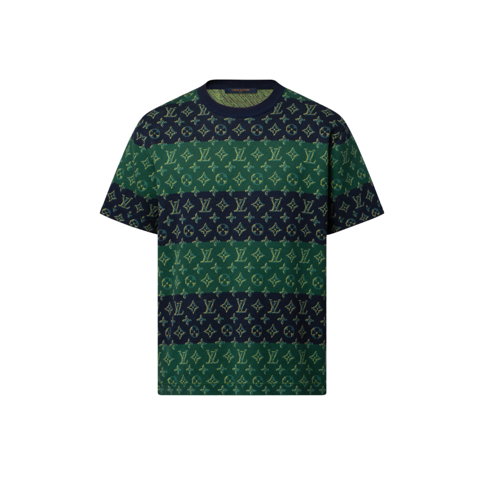 LOUIS VUITTON Monogram Short-Sleeved Crewneck